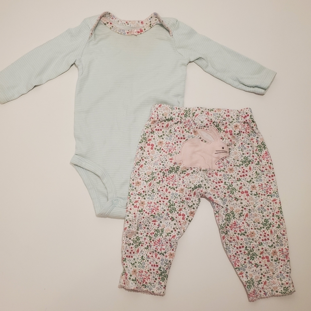 Carter's Super Sweet Onesie & Pant Set 6M